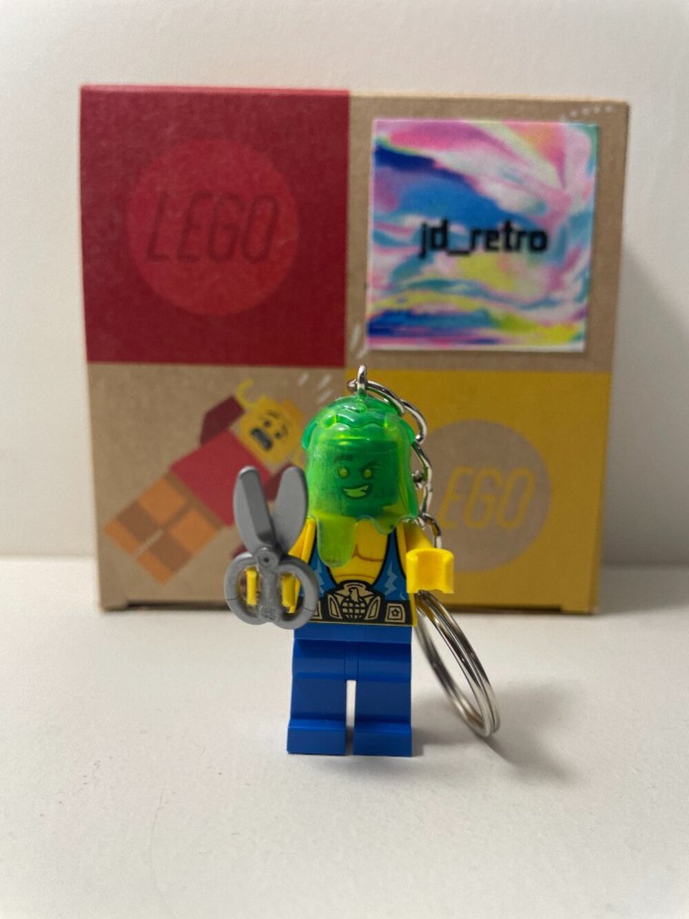 LEGO Store Disney Springs x jd_retro - Minifigure Keychain